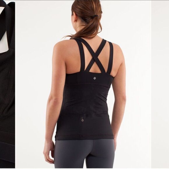 Lululemon Chaturanga Black Tank  - Picture 2 of 10